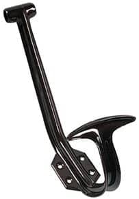 Porte-chapeau acier cambre