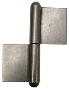 Paumelle de grille roulee lame tangente