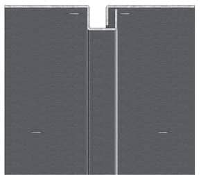 Plat de recouvrement standard