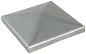 Couvre pilier acier brut