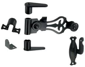 Accessoires pour espagnolette ronde tige pleine rainurée