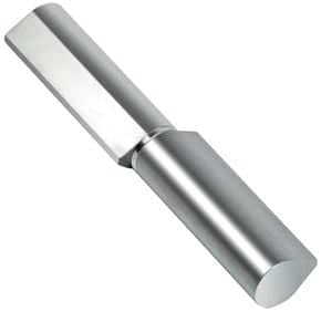 Paumelle à souder lisse Acier bague laiton