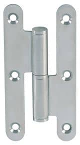 Paumelle eco inox bout rond Finition brossé