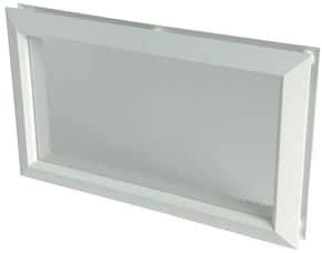 Hublot pour porte de garage Rectangulaire