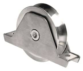 Galet inox avec support intérieur