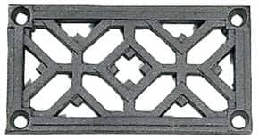 Grille en fonte rectangulaire Rectangulaire fixe