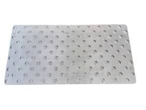 Dalle podotactile métal Dalle en inox