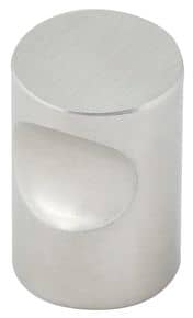 Bouton encoche inox 304 Inox brossé