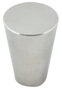 Bouton conique inox 304 Inox brossé