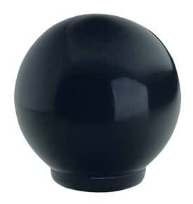 Bouton sphérique nylon Noir