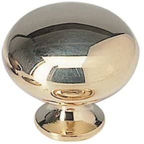 Bouton anglais 1026 Laiton poli