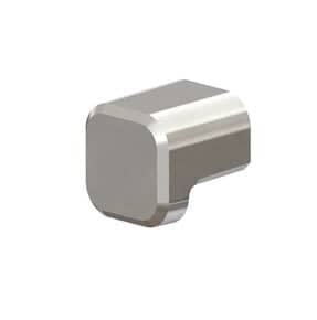 Bouton Vercy zamak Chromé velours