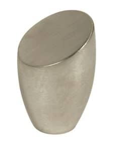 Bouton 8790 zamak Nickelé brossé