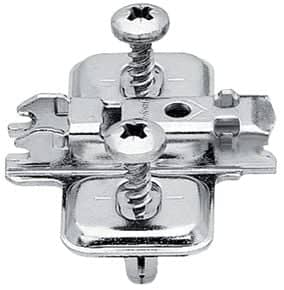 Embase en croix avec tourillon expando Ø 5 mm
