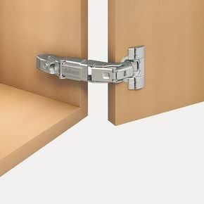 CLIP top ouverture 155° encombrement 0 Pour porte en applique
