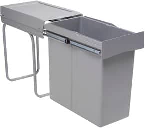 Poubelle coulissante monobac 40 L Pour meuble de 300 mm