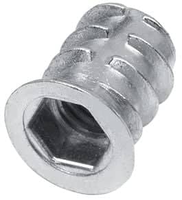 Écrou à visser 6 pans creux Zamak