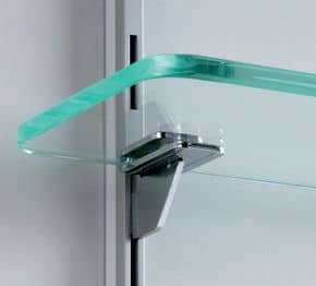 Pince porte-tablette verre