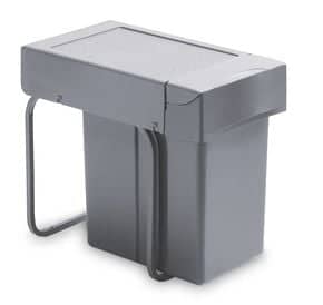 Poubelle coulissante monobac 21 L Pour meuble de 300 mm