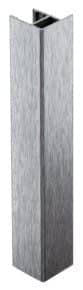 Angle PVC 90° Alu brossé