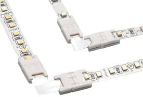 Jonction d'angle pour bandes LED