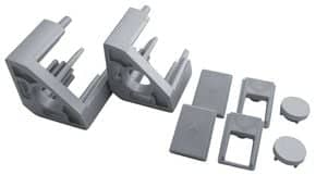 Embout latéral pour profil en applique angulaire MEC 5