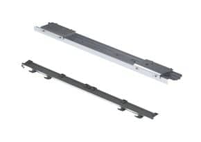 Rail haut et bas Pour largeur intérieur : de 1 531 mm à 2 330 mm