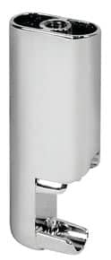 Support ovale pour tube de penderie
