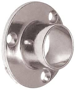 Naissance pour tube de penderie rond Zamak chromé