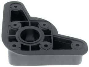 Embase triangulaire ABS pour pied seul
