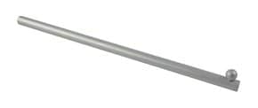 Bras de penderie droit inox