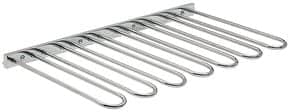 Ratelier à verre sur méplat 7 épingles droites
