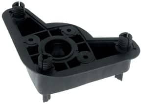 Embase triangulaire ABS pour pied seul