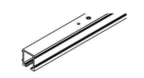 Rail pour montage au plafond HAWA Junior 80/100 Pour Hawa Junior 80/100 B et Z