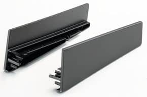 Cache extrémité tablette aluminium