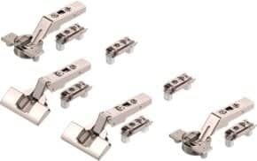 Set de charnières AVENTOS HF TOP Porte bois INSERTA