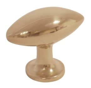 Bouton olive Laiton poli