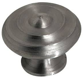 Bouton rustique Fer poli