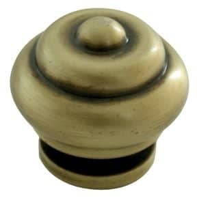 Bouton rustique Vieux laiton