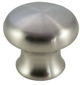 Bouton classique inox 304 Inox brossé