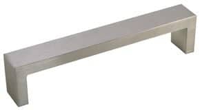 Poignée carrée 019 inox 304 Inox brossé