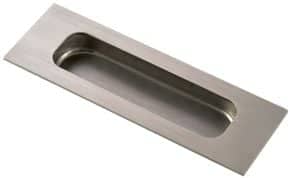 Poignée cuvette rectangulaire inox 304 Inox brossé