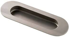 Poignée cuvette oblongue inox 304 Inox brossé