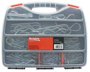 Coffret goupilles beta Acier zingué blanc