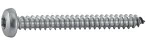 Vis tôle tête cylindrique bombée large torx Inox A2