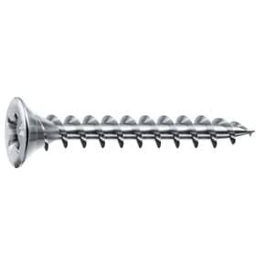 Vis Framex PVC tête fraisée réduite Phillips Acier Chromiting