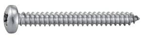 Vis tôle tête cylindrique bombée large Pozidriv Inox A2