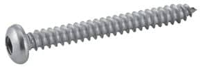 Vis tôle tête cylindrique bombée large carrée Inox A2