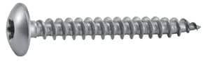 Vis penture tête ronde large Torx Inox A2