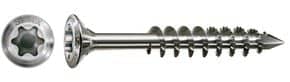 Vis SPAX-Cut tête fraisée crantée Torx Inox A2